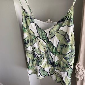 Aritzia palm print Margot camisole - L - EUC
